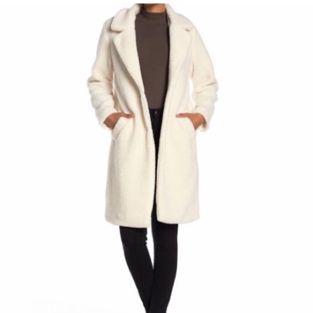 Lucky Brand Teddy Coat Size Large